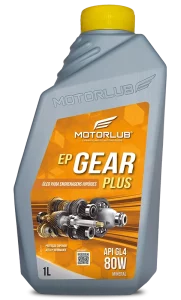 Motorlub-Óleo mineral EP Gear Plus 80W GL4 - 1L