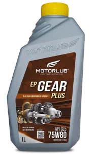Motorlub-Óleo semissintético EP Gear Plus 75W80 GL5 - 1L